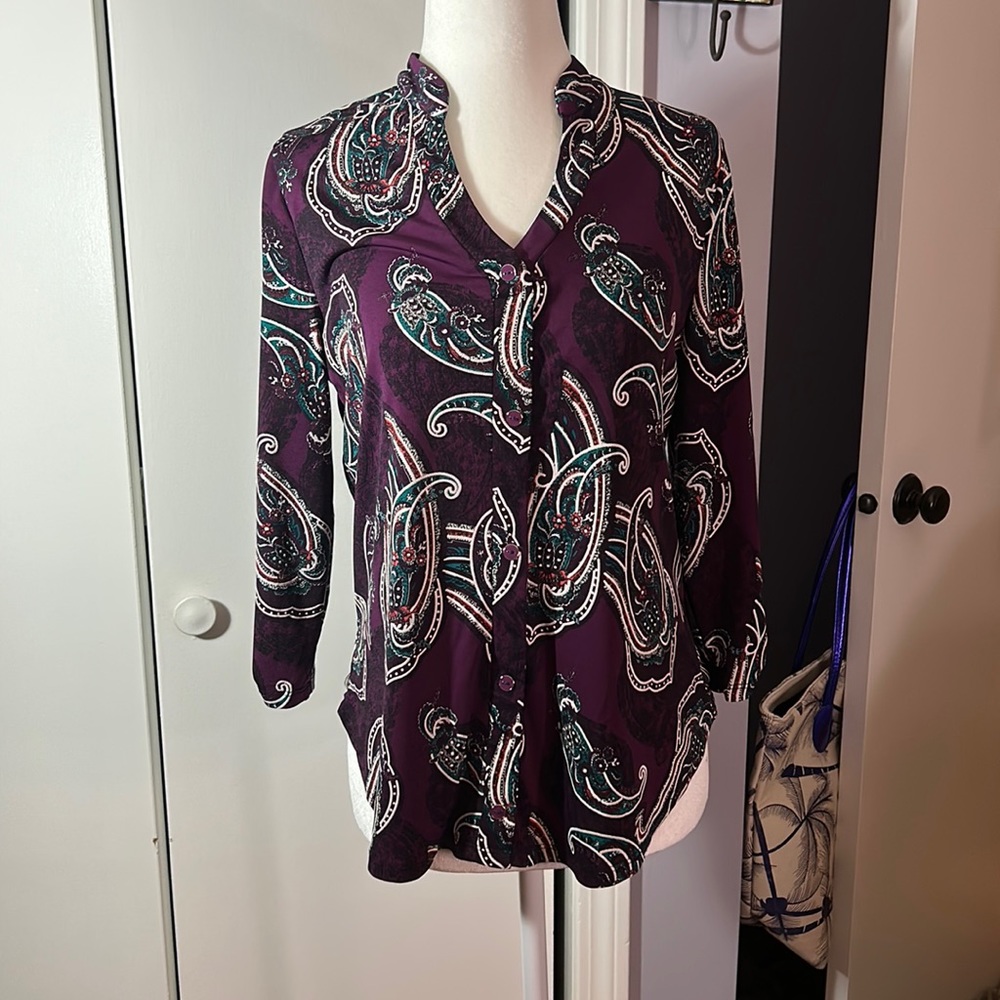 🐾4 for $20 Liz McCoy flowy top